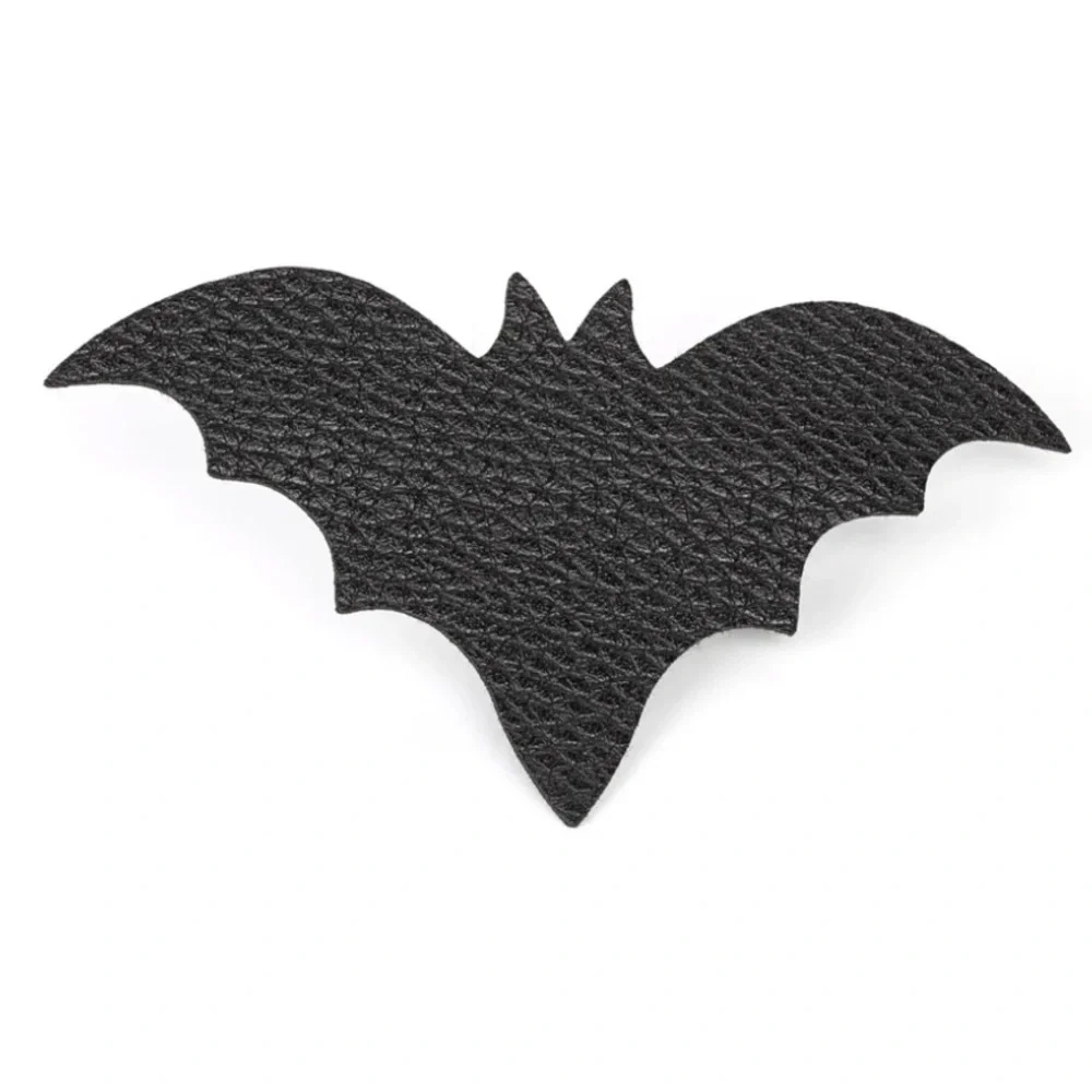 🦇🖤🦇 “BAT TO THE BONE” - BLACK LEATHER BAT HAIR CLIP - PAPARAZZI❗️🦇🖤🦇